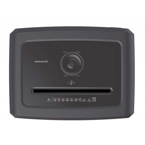 Hewlett-Packard HP Niszczarka ONESHRED 24CC, ścinki, P-4, 24 kart., 30l, jasnoszara, HPN280724CCON-14. (WYPRZEDAŻ)