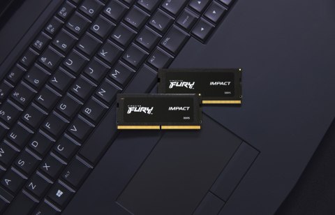 Kingston Kingston FURY DDR5 SODIMM 16GB (1x16GB) 4800MHz CL38 Impact Kingston Kingston FURY DDR5 SODIMM 16GB (1x16GB) 4800MHz CL38 Impact