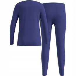 Odlo Bielizna termoaktywna - zestaw Odlo Set long MERINO 200 roz. 140cm Niebieska
