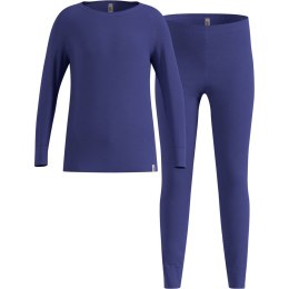 Odlo Bielizna termoaktywna - zestaw Odlo Set long MERINO 200 roz. 152cm Niebieska