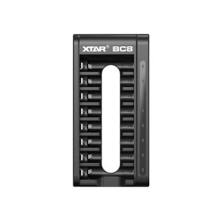 XTAR XTAR ŁADOWARKA DO AKUMULATORÓW R03 / AAA ORAZ R6 / AA LI-ION 1,5V / NIMH BC8