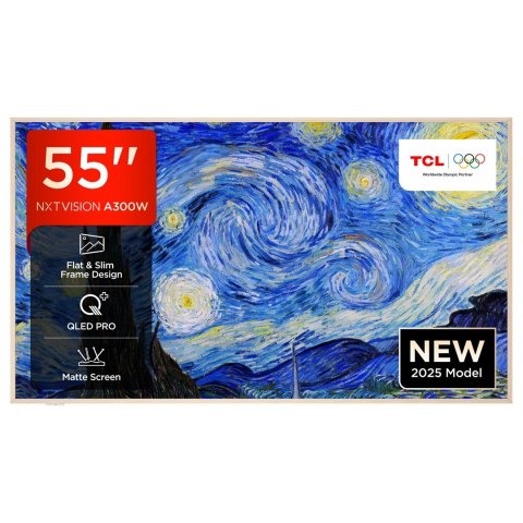 TCL Telewizor TCL 50V5C QLED 50'' Full HD Android TV Dolby Audio DVB-S2 Czarny