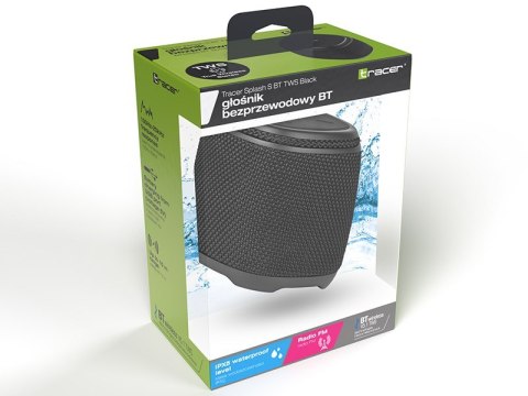 Tracer TRACER GŁOŚNIK TWS SPLASH S BLUETOOTH BLACK