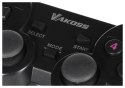 VAKOSS VAKOSS GAMEPAD BEZPRZEWODOWY USB Z FUNKCJĄ DUAL SHOCK, PC/PS3, TRYB CYFROWY I ANALOGOWY, GP-4705BK CZARNY