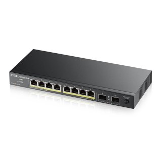 ZyXEL Switch Zyxel GS1100-10HP 10p PoE (PoE+: 8) 130W Unmanaged Gigabit
