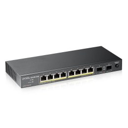 ZyXEL Switch Zyxel GS1100-10HP 10p PoE (PoE+: 8) 130W Unmanaged Gigabit