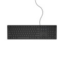 Dell Klawiatura Dell KB216 580-ADHK_1017806533983 (membranowa; USB; (EU), (US); kolor czarny)