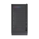 GEMBIRD GEMBIRD OBUDOWA FORNAX 900ARGB MIDI-TOWER (2X USB 3.1, 1X USB TYPE-C) 4X FAN, CZARNA