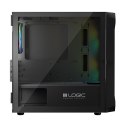 LOGIC LOGIC OBUDOWA PORTOS ARGB MINI USB 3.0 BLACK