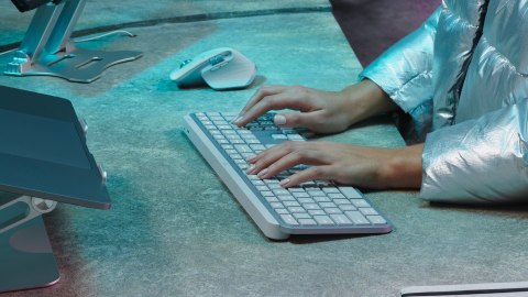 Logitech Klawiatura Logitech MX Keys S US Grey