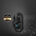 Logitech Mysz Logitech G502 Hero 910-005470 (optyczna; 16000 DPI; kolor czarny)