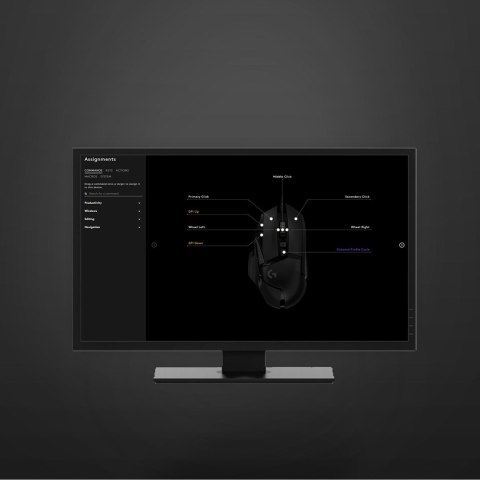 Logitech Mysz Logitech G502 Hero 910-005470 (optyczna; 16000 DPI; kolor czarny)