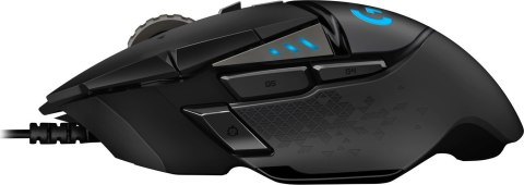 Logitech Mysz Logitech G502 Hero 910-005470 (optyczna; 16000 DPI; kolor czarny)