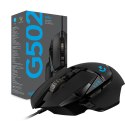 Logitech Mysz Logitech G502 Hero 910-005470 (optyczna; 16000 DPI; kolor czarny)