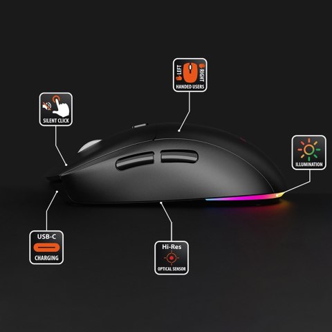 Media tech MEDIA-TECH MYSZ DUAL BT/RF SILENT&RECHARGE MT1124