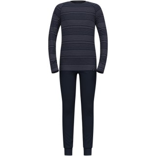 Odlo Bielizna termoaktywna - zestaw Odlo Set ACTIVE WARM Special Set roz. M Granatowa