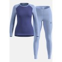 Odlo Bielizna termoaktywna - zestaw Odlo Set ACTIVE WARM Special Set roz. S Granatowa
