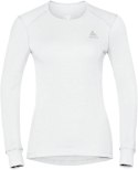 Odlo Koszulka damska Odlo BL TOP crew neck l/s ACTIVE WARM ECO roz. S Biała