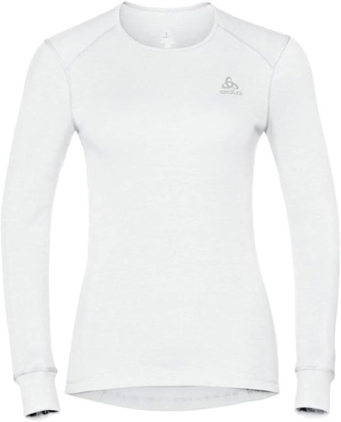 Odlo Koszulka damska Odlo BL TOP crew neck l/s ACTIVE WARM ECO roz. S Biała