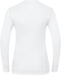 Odlo Koszulka damska Odlo BL TOP crew neck l/s ACTIVE WARM ECO roz. S Biała