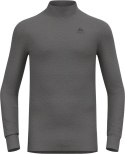 Odlo Koszulka męska ODLO BL TOP turtle neck l/s ACTIVE WARM roz. M Szara