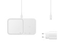 Samsung Samsung Wireless Charger Duo (with Travel Adapter), White