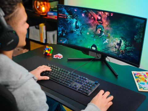 Trust Klawiatura gamingowa GXT 866 Torix US Wireless