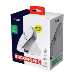 Trust Mysz Trust BAYO II ERGONOMIC WIRELESS White