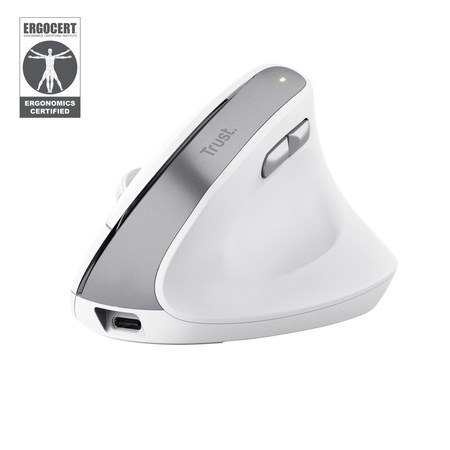 Trust Mysz Trust BAYO II ERGONOMIC WIRELESS White