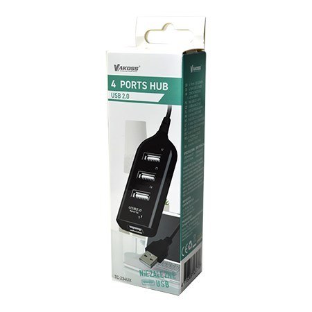 VAKOSS VAKOSS HUB USB 2.0 4 PORTY TC-234UX