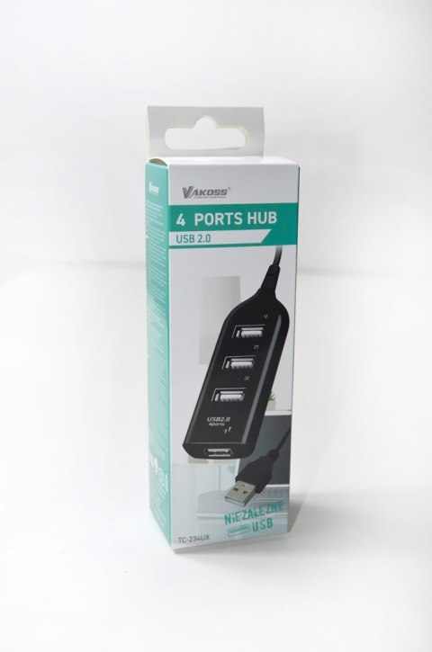 VAKOSS VAKOSS HUB USB 2.0 4 PORTY TC-234UX