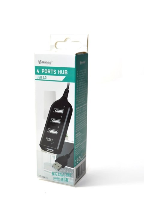 VAKOSS VAKOSS HUB USB 2.0 4 PORTY TC-234UX