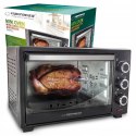 Esperanza Mini piekarnik z konwekcją i rożnem Esperanza NAPOLI EKO006 (Pokrętło; 1600W; kolor czarny)