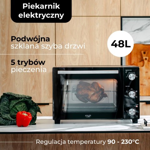 Piekarnik elektryczny ADLER AD 6026 Piekarnik elektryczny ADLER AD 6026
