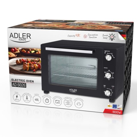 Piekarnik elektryczny ADLER AD 6026 Piekarnik elektryczny ADLER AD 6026