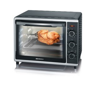 SEVERIN MINI PIEKARNIK Z TERMOOBIEGIEM, PÓJ. 30 L , TEMP. DO 230°C, TIMER DO 120 MIN., ROŻNO, RUSZT I BLACHA MOC 1600W TO2056 SEVERIN MINI PIEKARNIK Z TERMOOBIEGIEM, PÓJ. 30 L , TEMP. DO 230°C, TIMER DO 120 MIN., ROŻNO, RUSZT I BLACHA MOC 1600W TO2056