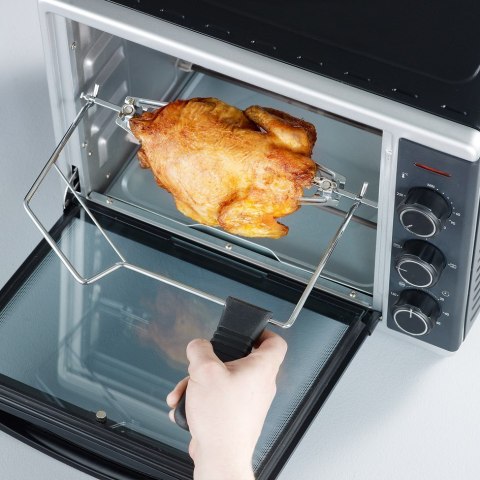 SEVERIN MINI PIEKARNIK Z TERMOOBIEGIEM, PÓJ. 30 L , TEMP. DO 230°C, TIMER DO 120 MIN., ROŻNO, RUSZT I BLACHA MOC 1600W TO2056 SEVERIN MINI PIEKARNIK Z TERMOOBIEGIEM, PÓJ. 30 L , TEMP. DO 230°C, TIMER DO 120 MIN., ROŻNO, RUSZT I BLACHA MOC 1600W TO2056
