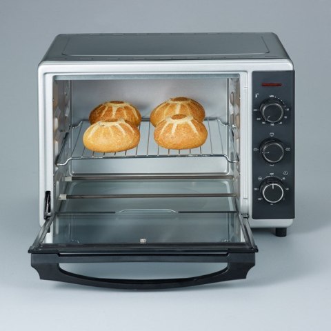 SEVERIN MINI PIEKARNIK Z TERMOOBIEGIEM, PÓJ. 30 L , TEMP. DO 230°C, TIMER DO 120 MIN., ROŻNO, RUSZT I BLACHA MOC 1600W TO2056 SEVERIN MINI PIEKARNIK Z TERMOOBIEGIEM, PÓJ. 30 L , TEMP. DO 230°C, TIMER DO 120 MIN., ROŻNO, RUSZT I BLACHA MOC 1600W TO2056