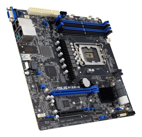 ASUS Płyta główna Asus P13R-M 1x LGA1700 Intel Xeon E-24XX C262 (4xDIMM, 8x SATA, 1xM.2, 2x1GbE, ASMB11-iKVM, mATX)