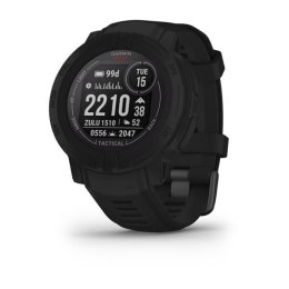 Garmin Zegarek Garmin Instinct 2 Solar Tactical Czarny , 22mm (WYPRZEDAŻ)