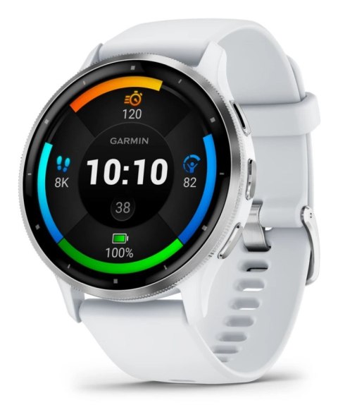 Garmin Zegarek sportowy Garmin Venu 3 AMOLED 45mm Biały