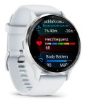 Garmin Zegarek sportowy Garmin Venu 3 AMOLED 45mm Biały