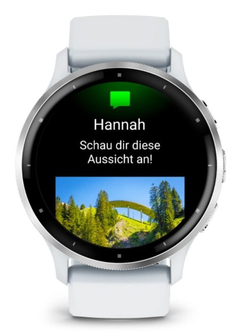 Garmin Zegarek sportowy Garmin Venu 3 AMOLED 45mm Biały