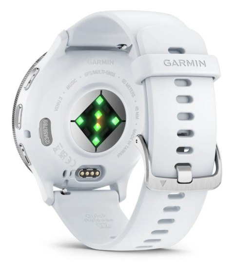 Garmin Zegarek sportowy Garmin Venu 3 AMOLED 45mm Biały