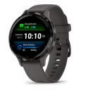 Garmin Zegarek sportowy Garmin Venu 3S Pebble Grey AMOLED 41mm Szary