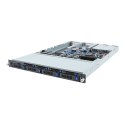 Gigabyte Platforma Gigabyte Rack (1U) R133-C11-AAG1 AMD Epyc 4004/Ryzen 7000 (4x 3,5" SATA HS, 1xM.2, 2x10Gbe, 2x1Gbe, IPMI, 1+1 800W)