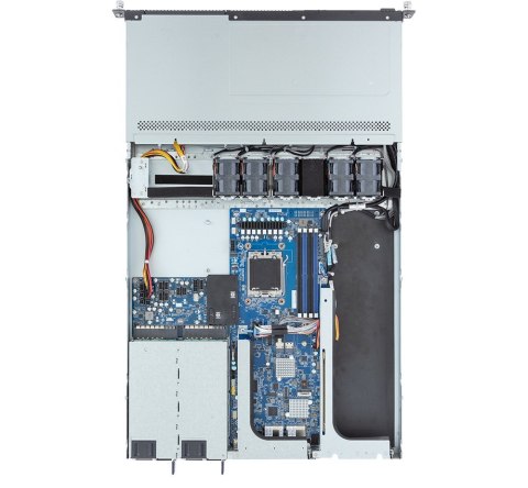 Gigabyte Platforma Gigabyte Rack (1U) R133-C11-AAG1 AMD Epyc 4004/Ryzen 7000 (4x 3,5" SATA HS, 1xM.2, 2x10Gbe, 2x1Gbe, IPMI, 1+1 800W)