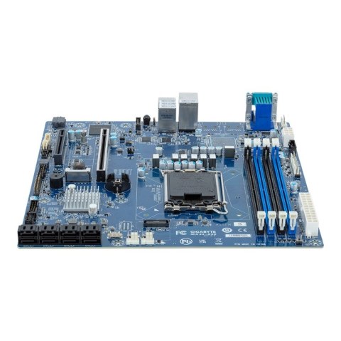 Gigabyte Płyta główna Gigabyte MX34-BS0(MR) 1x LGA1700 Intel Xeon E-24XX C262 (4x DIMM, 8x SATA, 1xM.2, 2x1Gbe, IPMI, mATX)