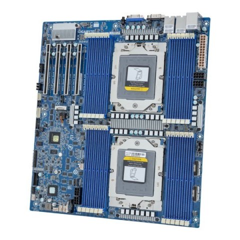 Gigabyte Płyta główna Gigabyte MZ73-LM1 rev.3 2x SP5 AMD Epyc 9004/9005 SoC (24x DIMM, 3x SlimSAS, 1xM.2, 2x10Gbe, IPMI, E-ATX)