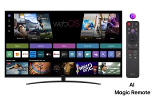 LG Telewizor LG NanoCell 86NANO81A3A 86'' 4K Ultra HD WebOS Dolby Digital DVB-T2 Czarny